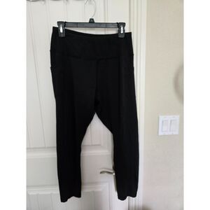 A CORE Women’s XL Black High Rise Leggings Yoga Workout Activewear Pants